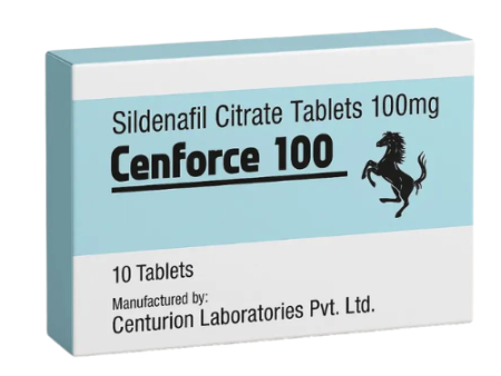 Cenforce 100 mg tablet blister pack for erectile dysfunction support
