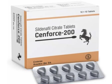 image of packet of cenforce 200 and blister pack of tablets