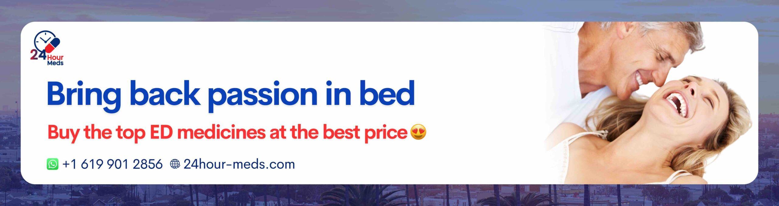 Buy Ed meds banner - 24 Hour Meds
