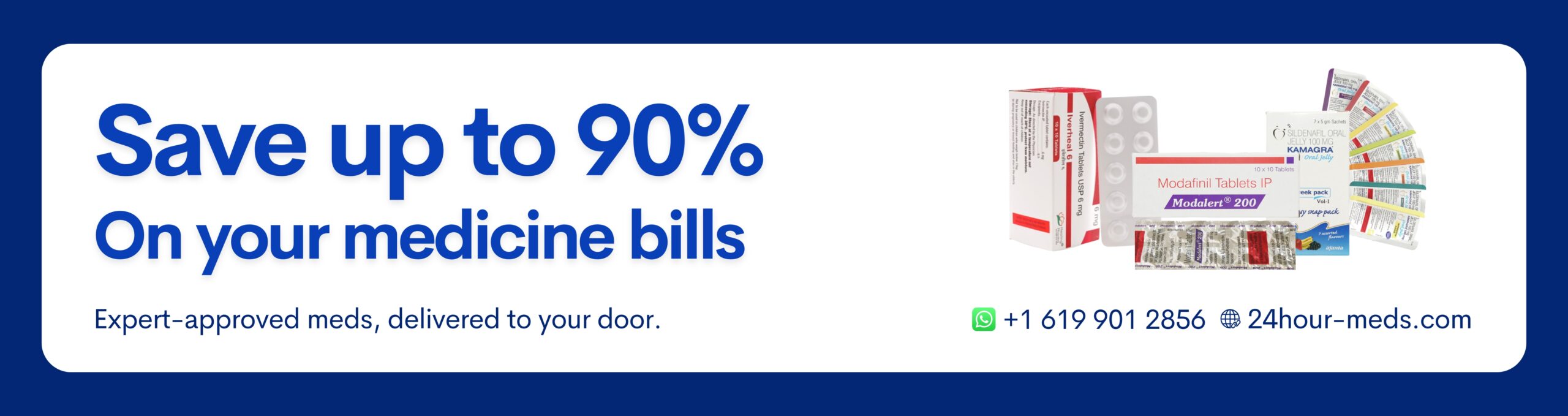 Save 90% Banner for 24 hour meds