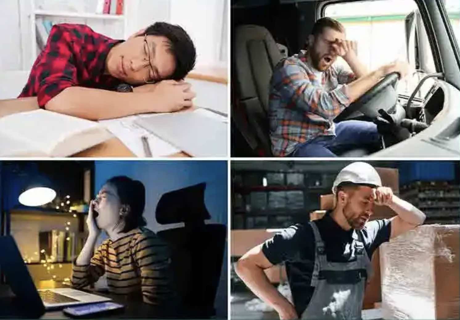 4 people with narcolepsy