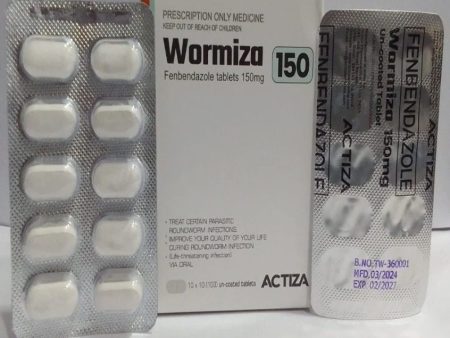 Wormiza Fenbendazole 150mg Antiparasitic Tablets Australia