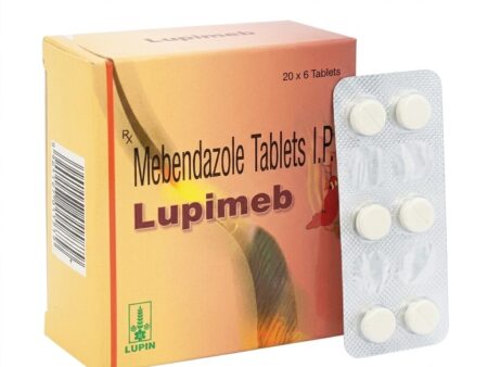 Lupimeb Mebendazole box and blister pack, an anti-parasitic treatment often reviewed alongside alternative options like Ivermectin in Australia.
